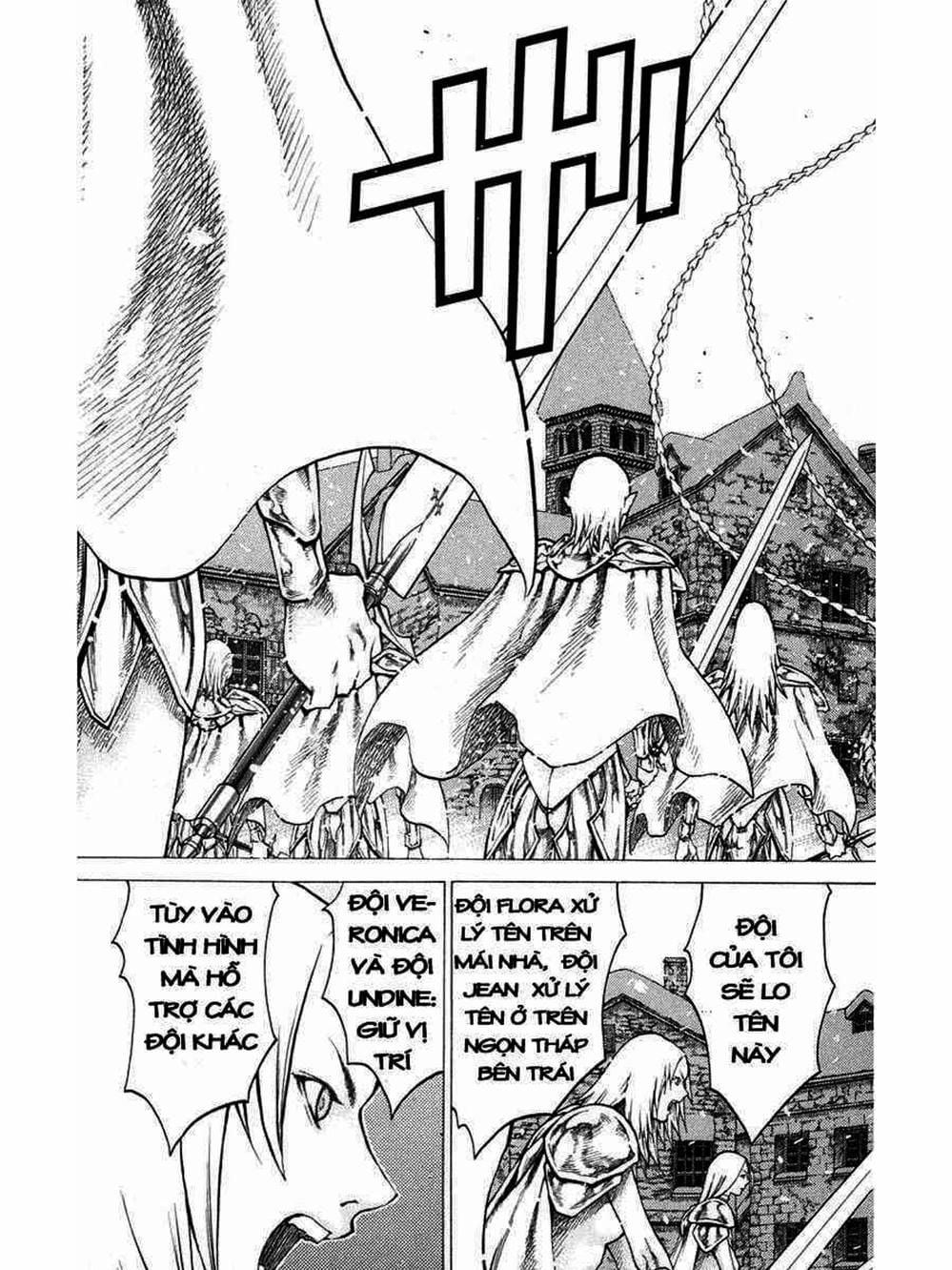 Truyện Tranh Claymore Mắt Bạc trang 4