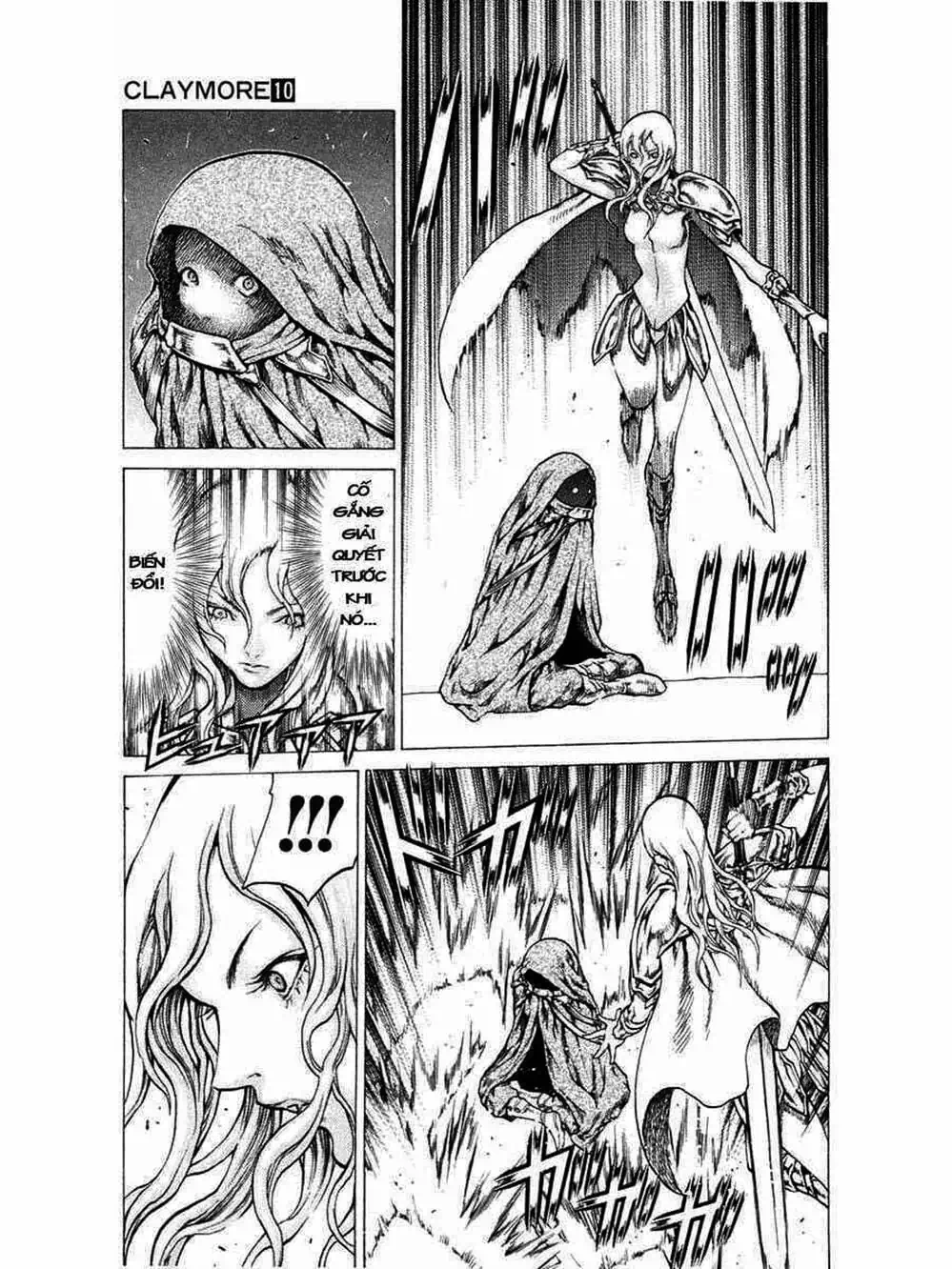 Truyện Tranh Claymore Mắt Bạc trang 4