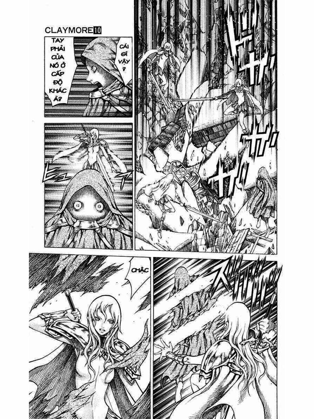Truyện Tranh Claymore Mắt Bạc trang 4