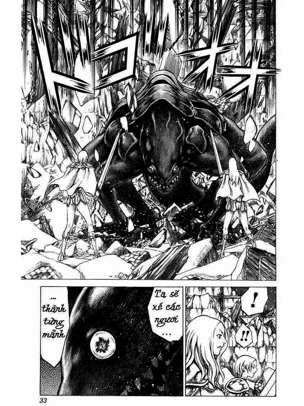 Truyện Tranh Claymore Mắt Bạc trang 4