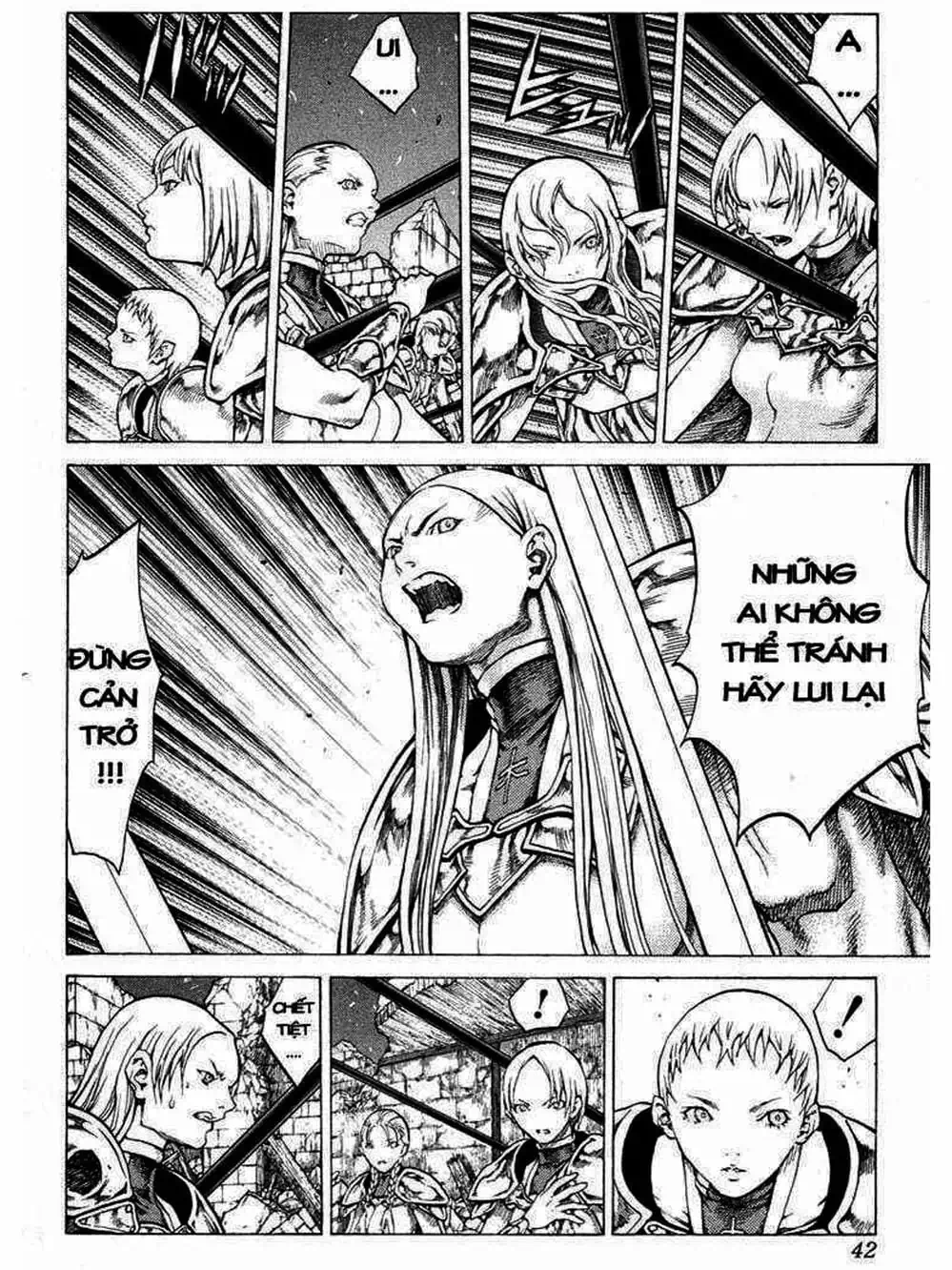 Truyện Tranh Claymore Mắt Bạc trang 4