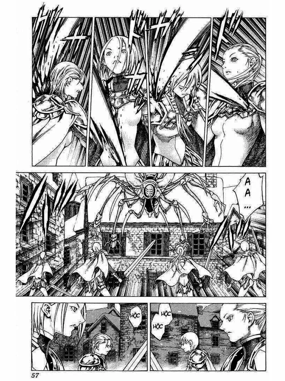 Truyện Tranh Claymore Mắt Bạc trang 4