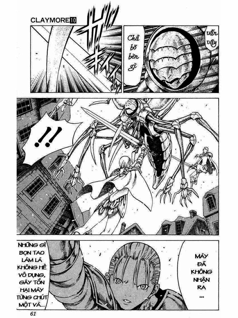 Truyện Tranh Claymore Mắt Bạc trang 4