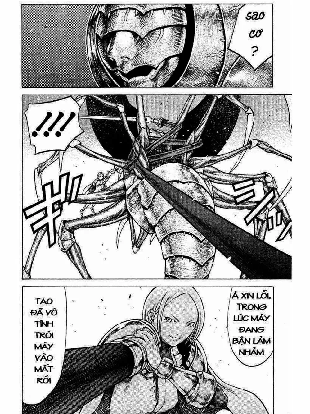 Truyện Tranh Claymore Mắt Bạc trang 4