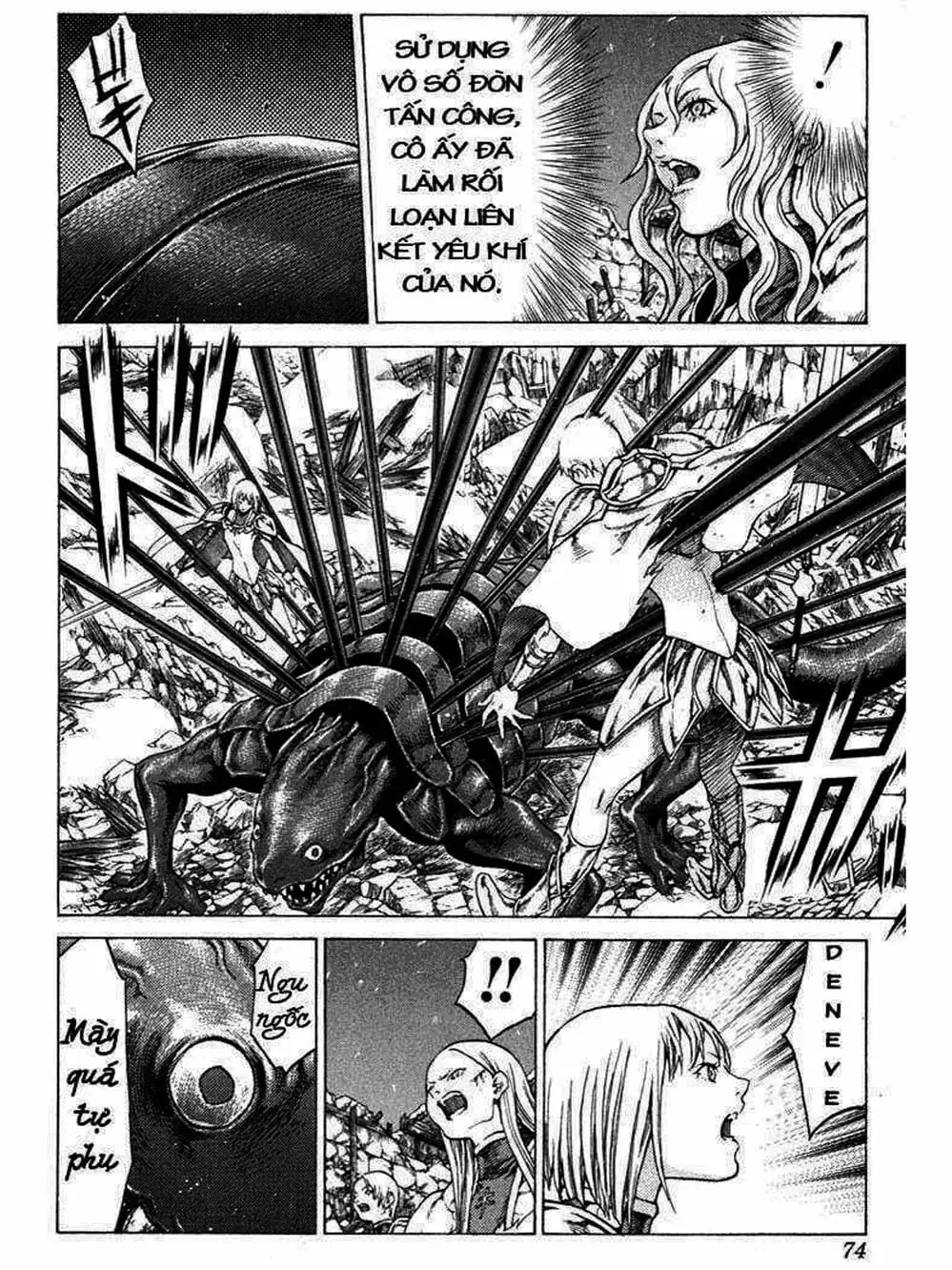 Truyện Tranh Claymore Mắt Bạc trang 4