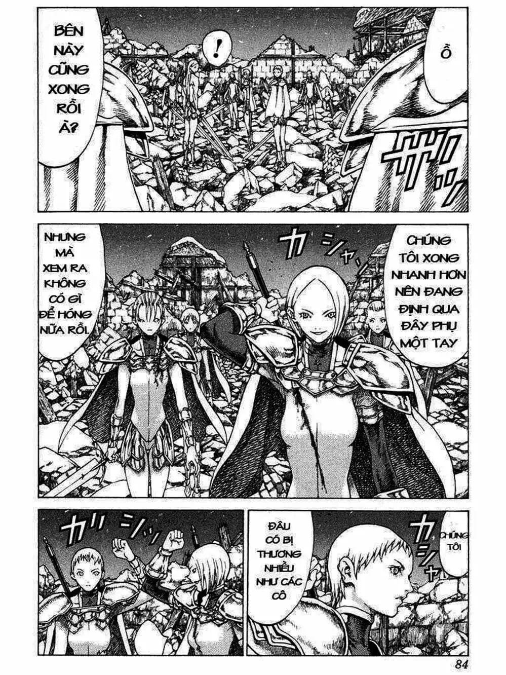 Truyện Tranh Claymore Mắt Bạc trang 4