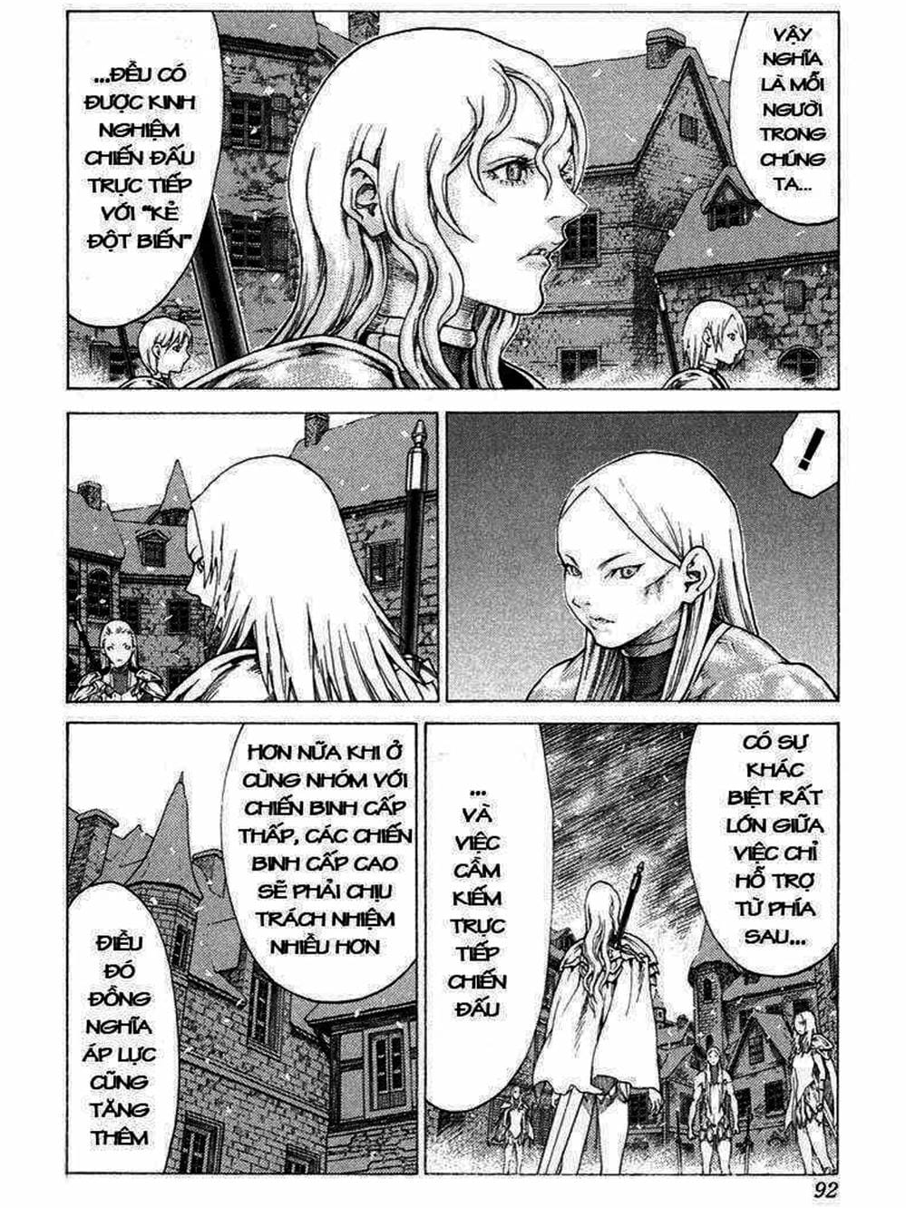 Truyện Tranh Claymore Mắt Bạc trang 4