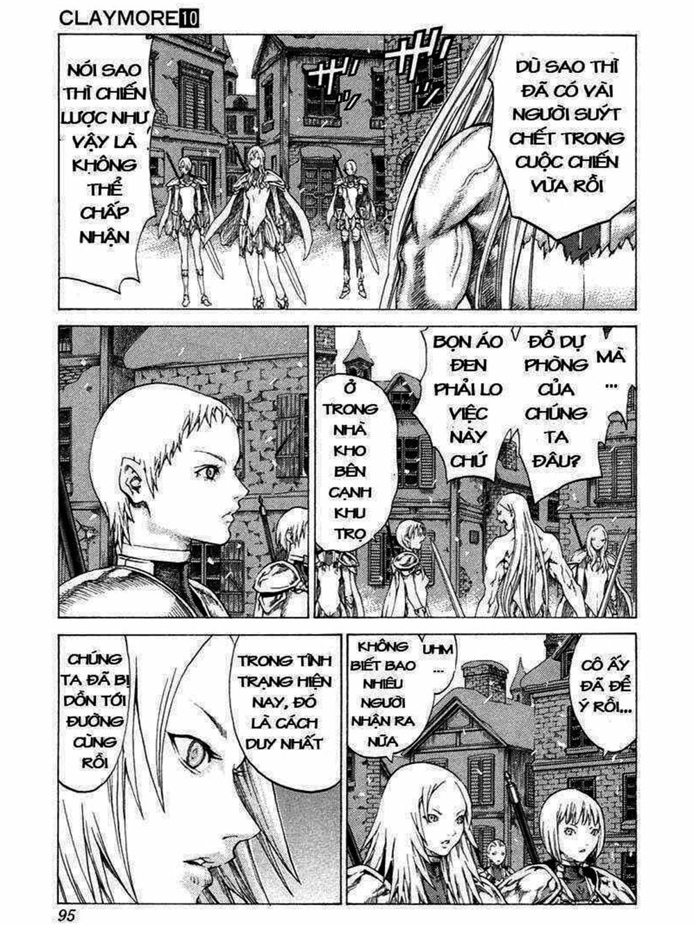 Truyện Tranh Claymore Mắt Bạc trang 4