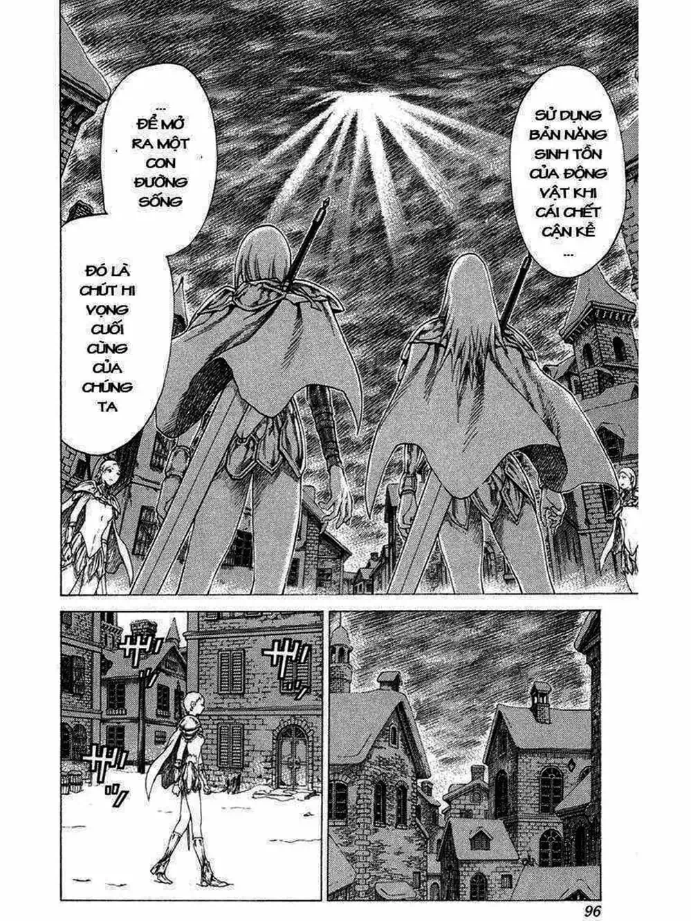 Truyện Tranh Claymore Mắt Bạc trang 4