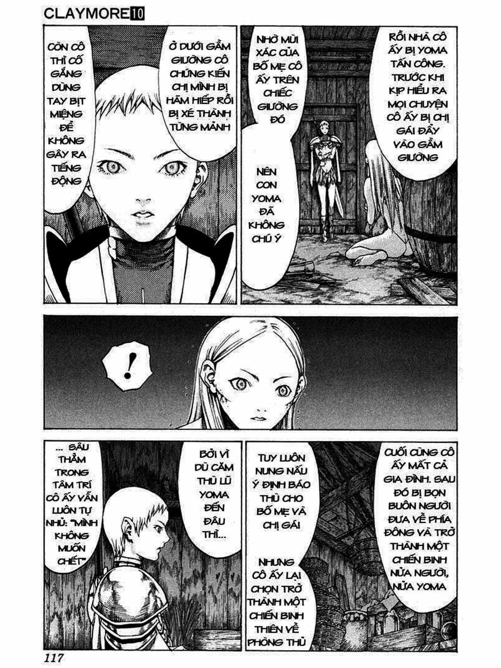 Truyện Tranh Claymore Mắt Bạc trang 4