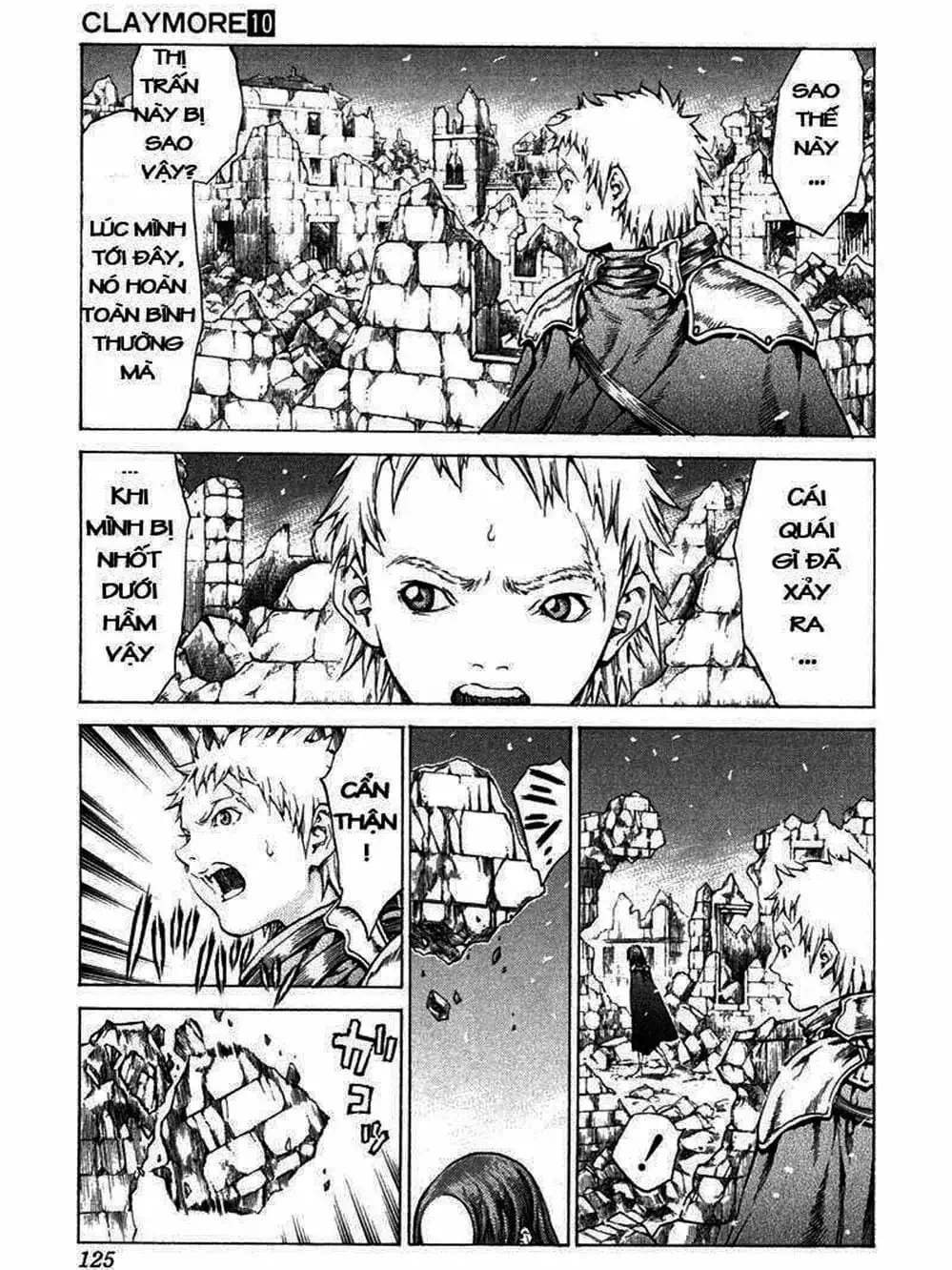 Truyện Tranh Claymore Mắt Bạc trang 4