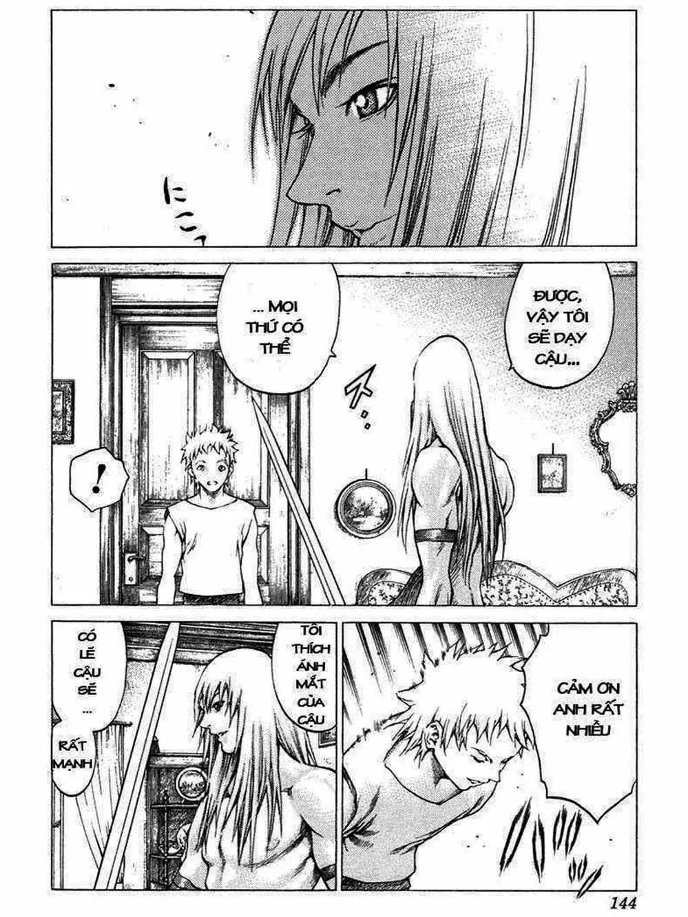 Truyện Tranh Claymore Mắt Bạc trang 4