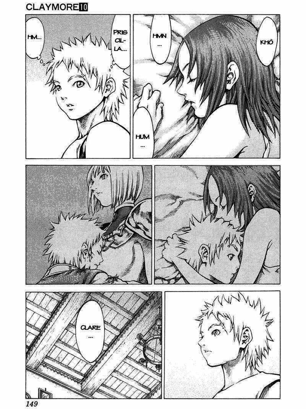 Truyện Tranh Claymore Mắt Bạc trang 4