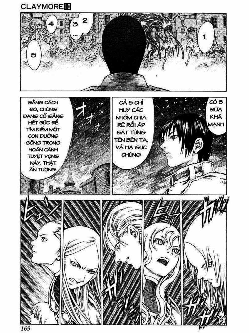 Truyện Tranh Claymore Mắt Bạc trang 4