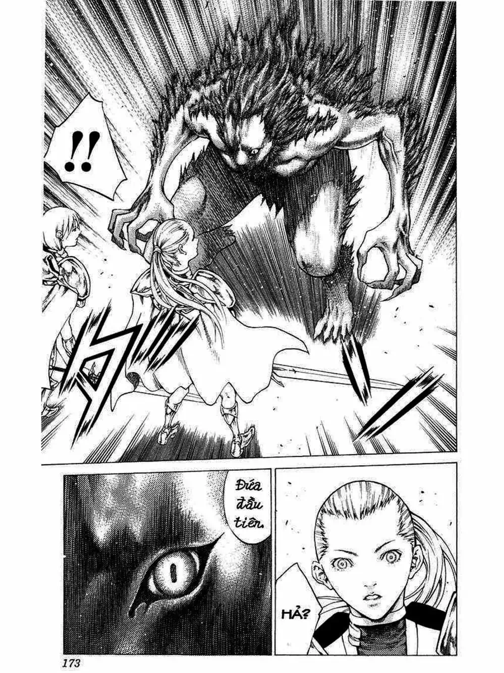 Truyện Tranh Claymore Mắt Bạc trang 4