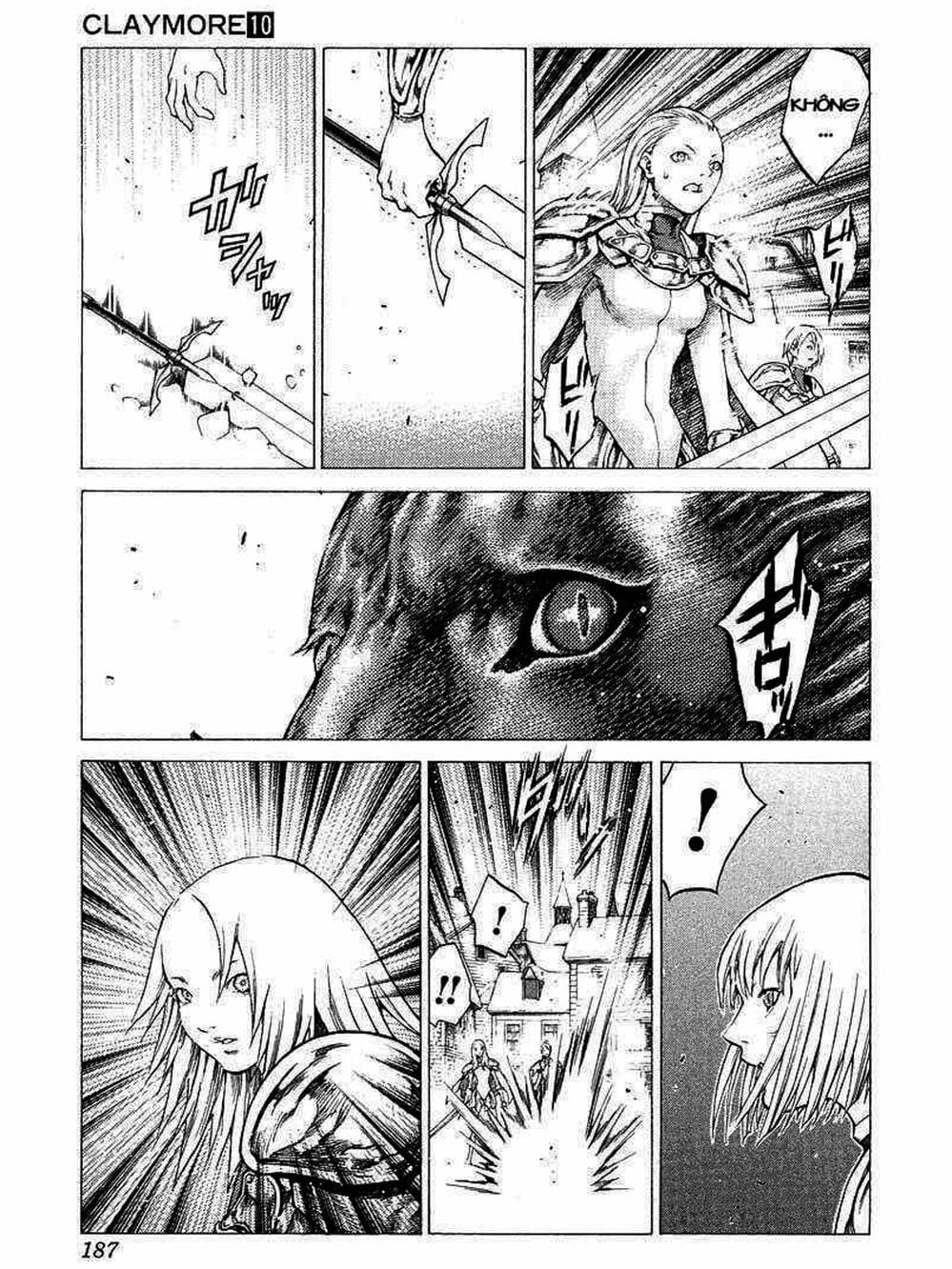 Truyện Tranh Claymore Mắt Bạc trang 4