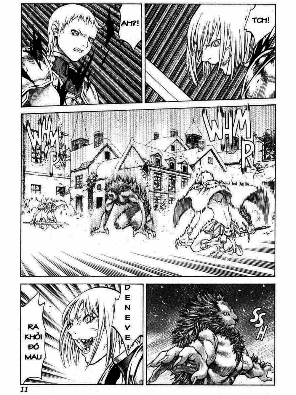 Truyện Tranh Claymore Mắt Bạc trang 4