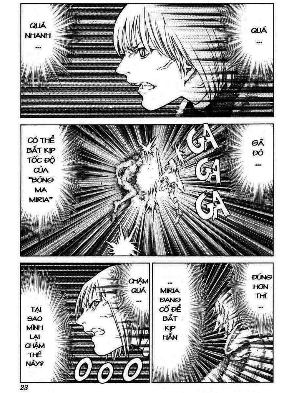 Truyện Tranh Claymore Mắt Bạc trang 4