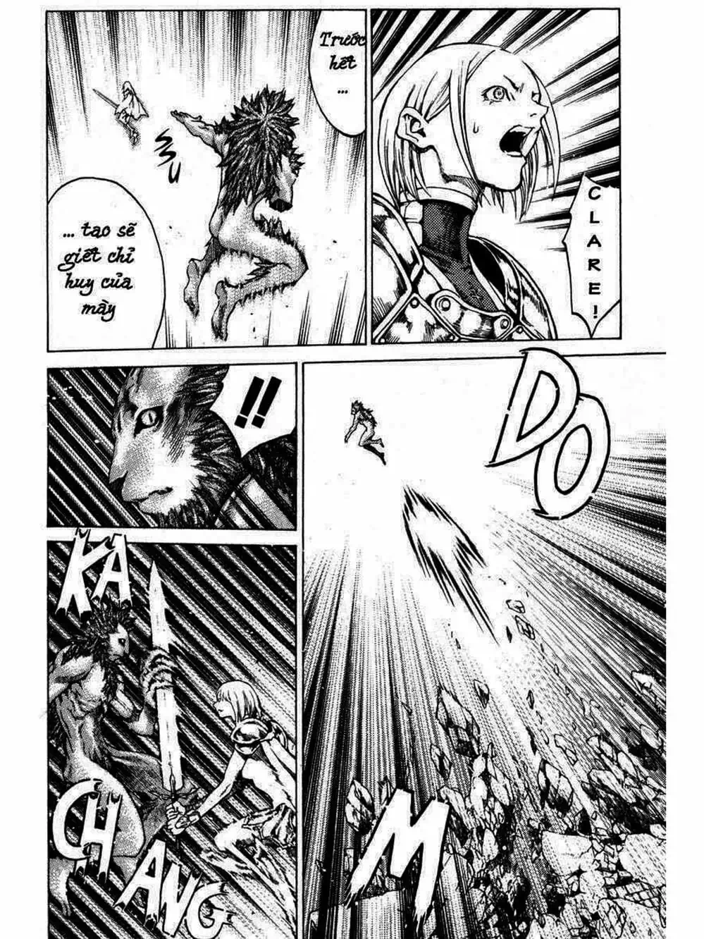 Truyện Tranh Claymore Mắt Bạc trang 4
