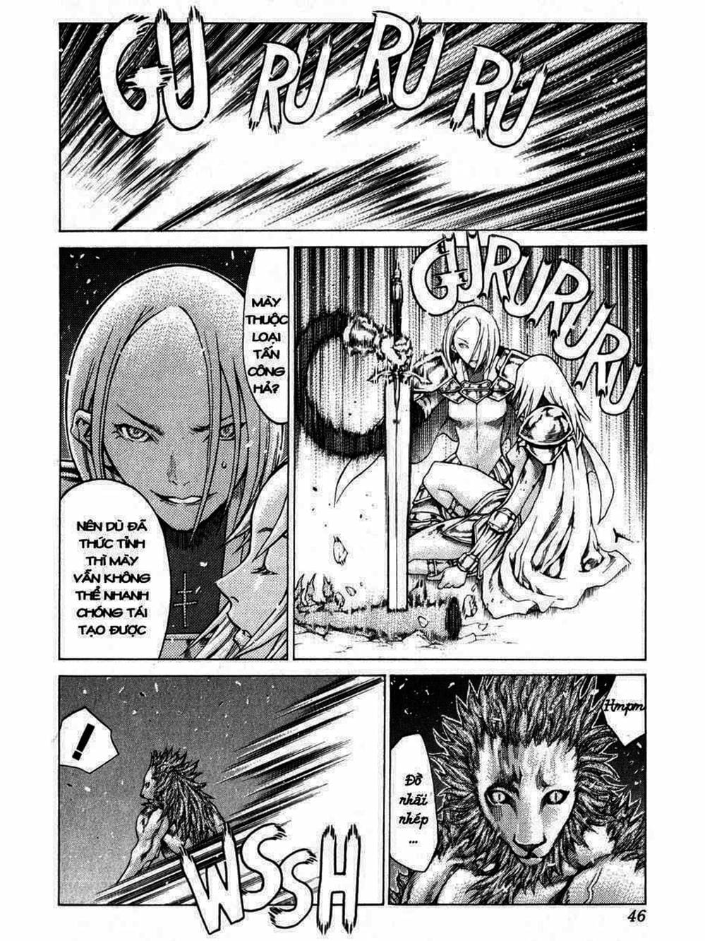 Truyện Tranh Claymore Mắt Bạc trang 4