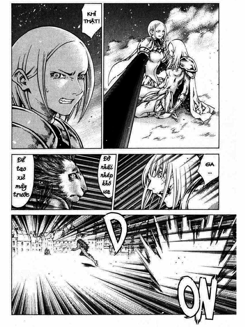 Truyện Tranh Claymore Mắt Bạc trang 4