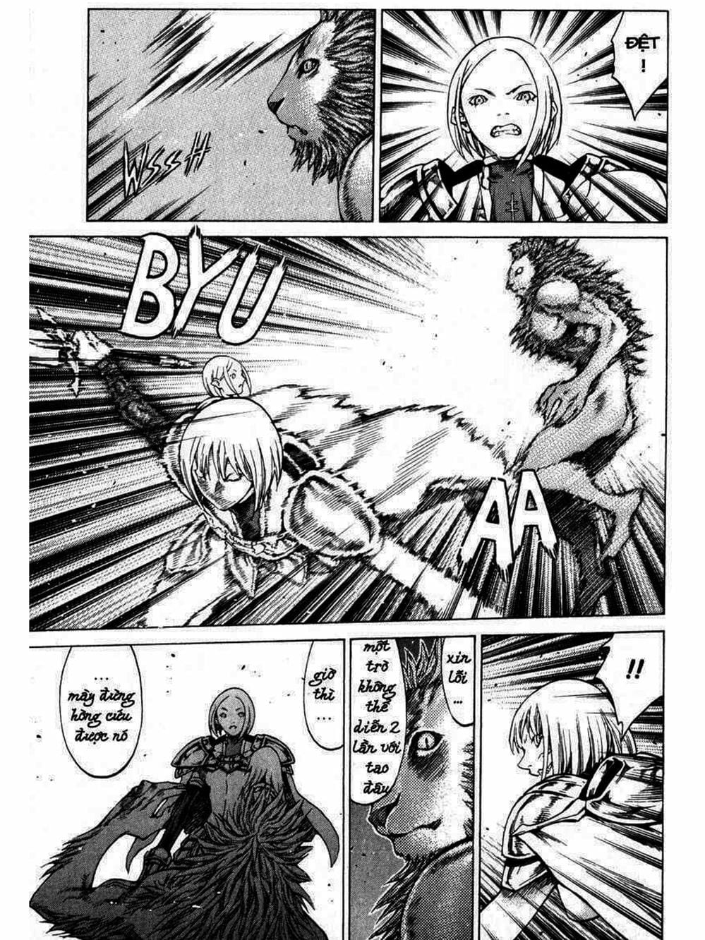 Truyện Tranh Claymore Mắt Bạc trang 4