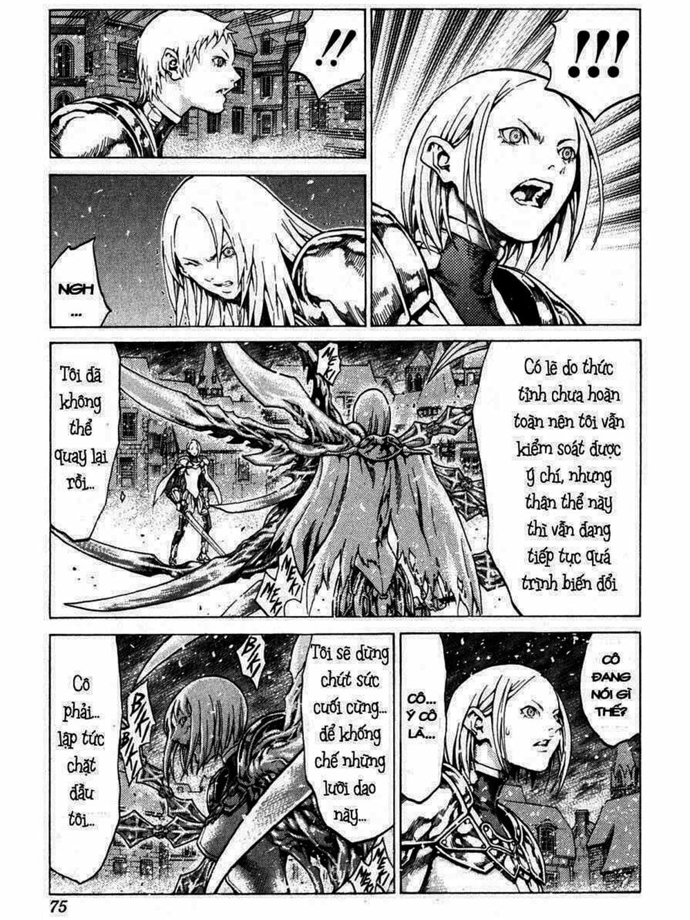Truyện Tranh Claymore Mắt Bạc trang 4