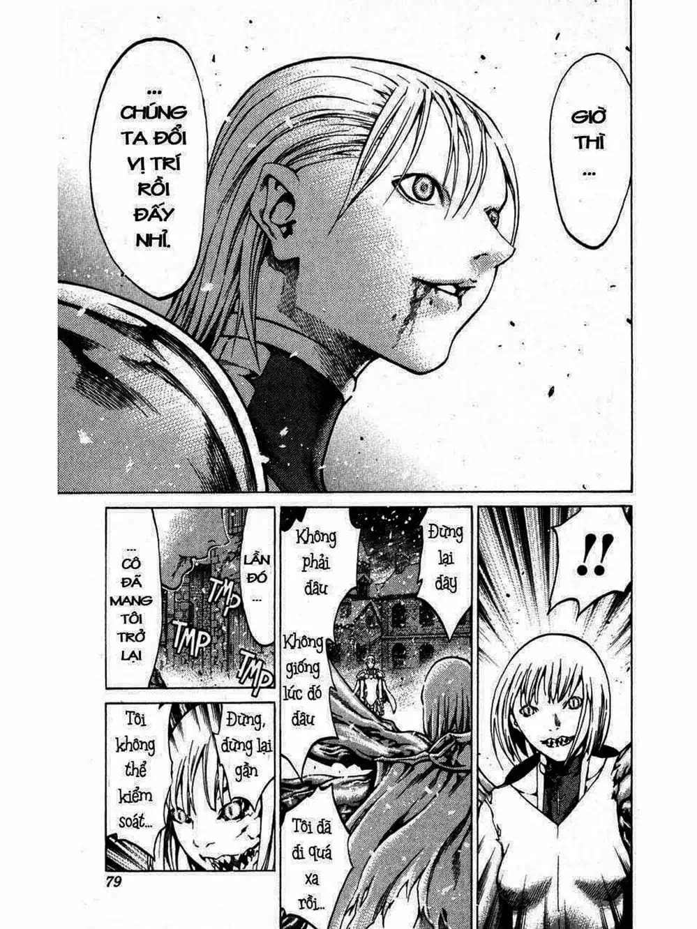 Truyện Tranh Claymore Mắt Bạc trang 4