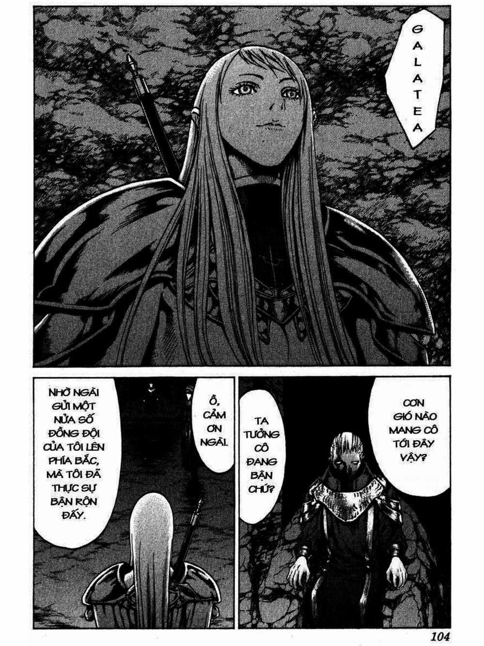 Truyện Tranh Claymore Mắt Bạc trang 4