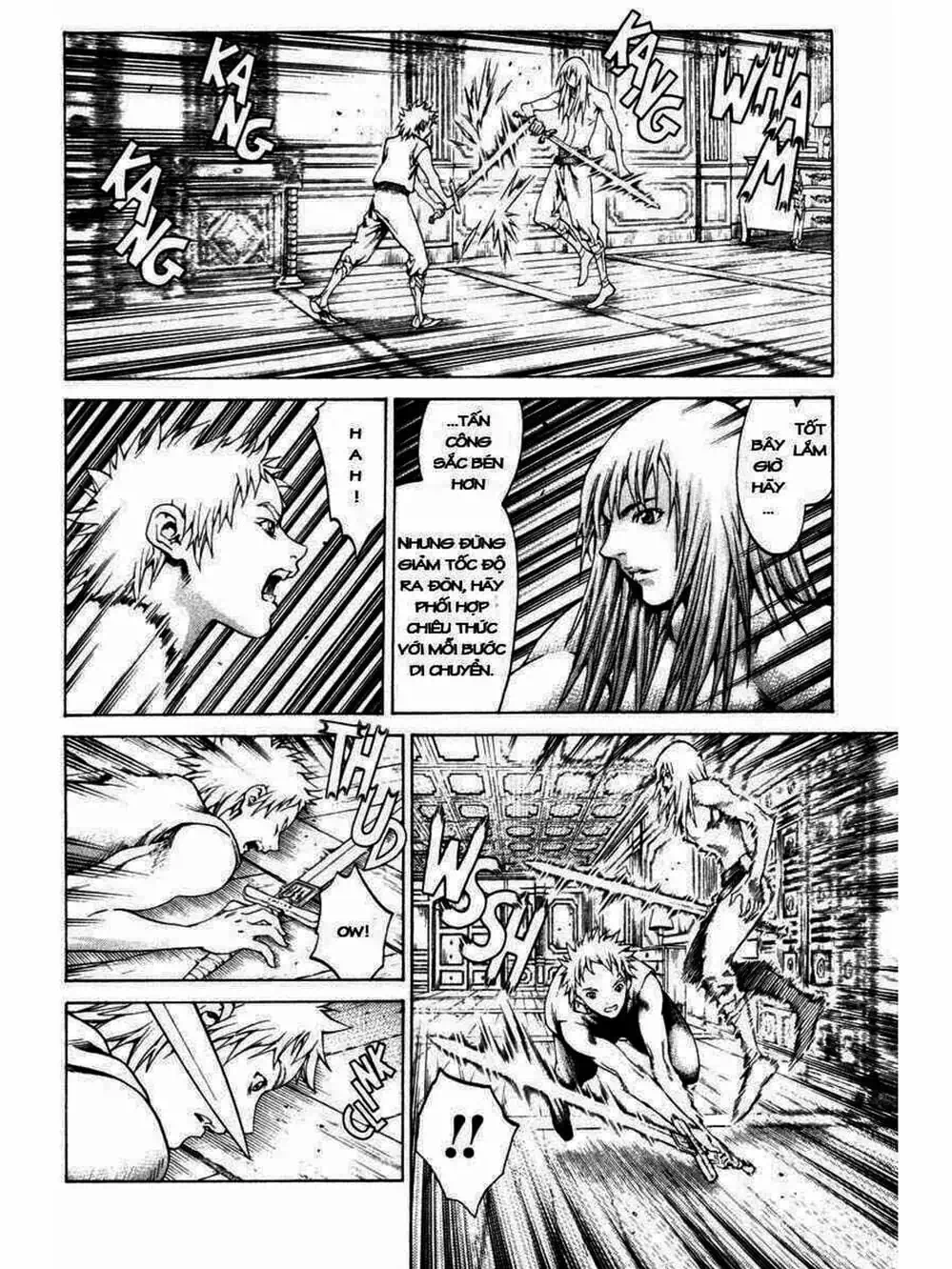 Truyện Tranh Claymore Mắt Bạc trang 4