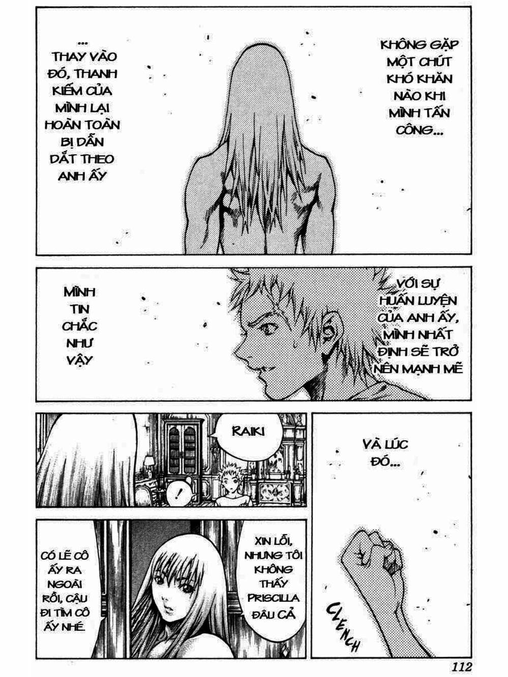Truyện Tranh Claymore Mắt Bạc trang 4