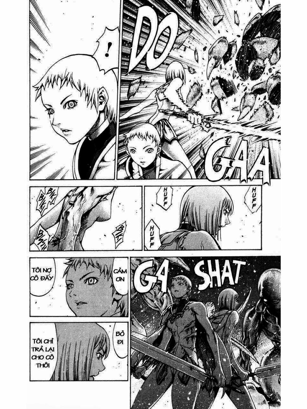 Truyện Tranh Claymore Mắt Bạc trang 4