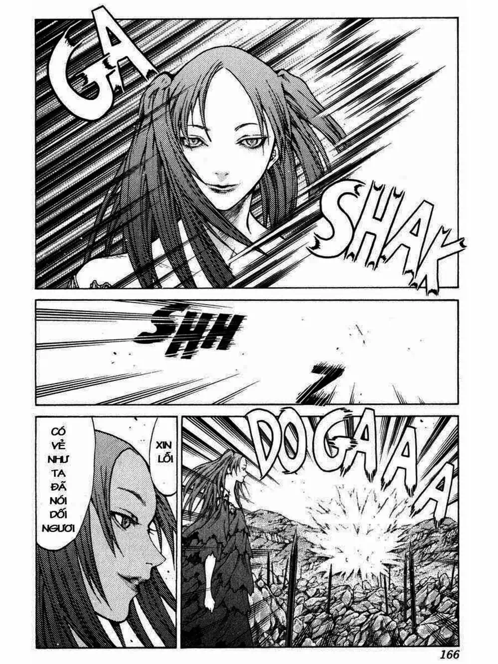 Truyện Tranh Claymore Mắt Bạc trang 4