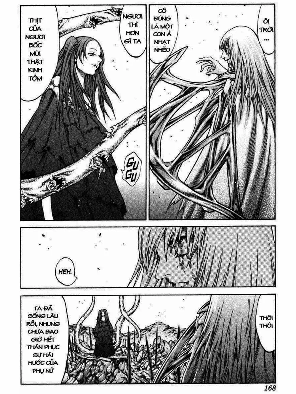Truyện Tranh Claymore Mắt Bạc trang 4