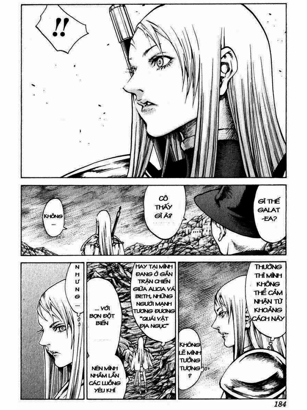 Truyện Tranh Claymore Mắt Bạc trang 4