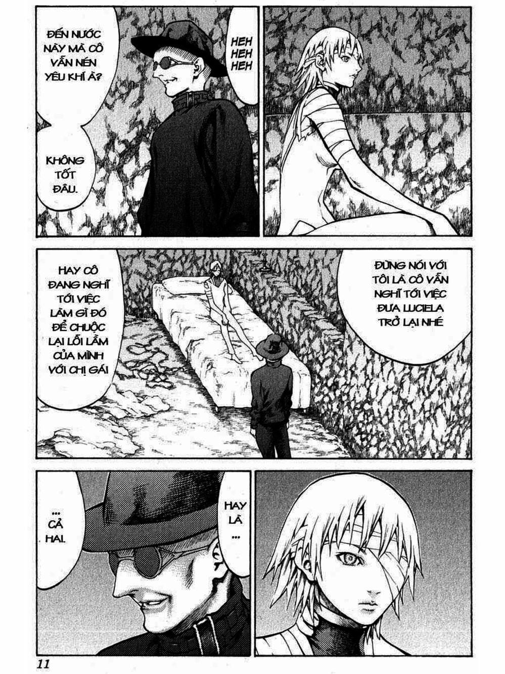Truyện Tranh Claymore Mắt Bạc trang 4