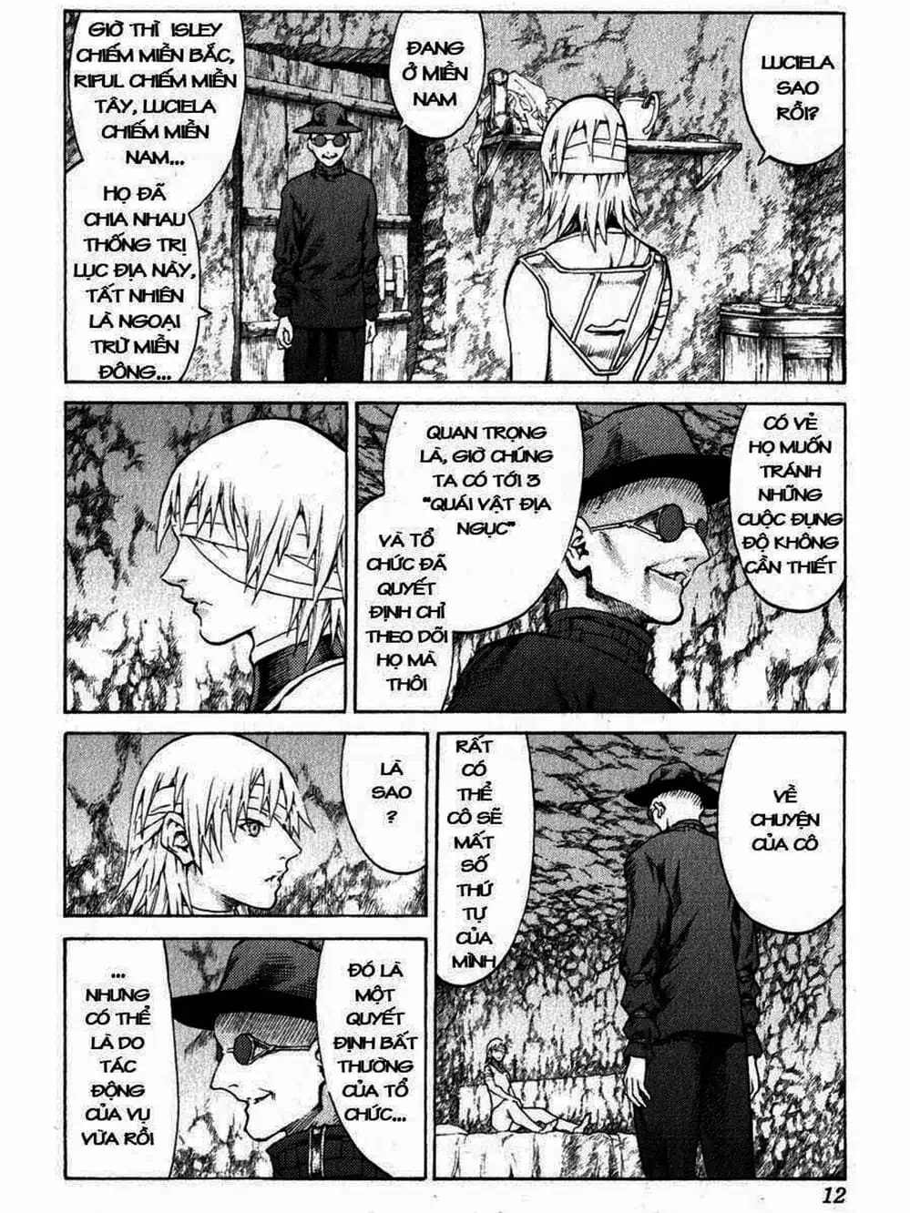 Truyện Tranh Claymore Mắt Bạc trang 4