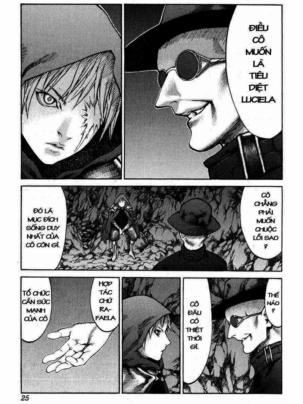 Truyện Tranh Claymore Mắt Bạc trang 4