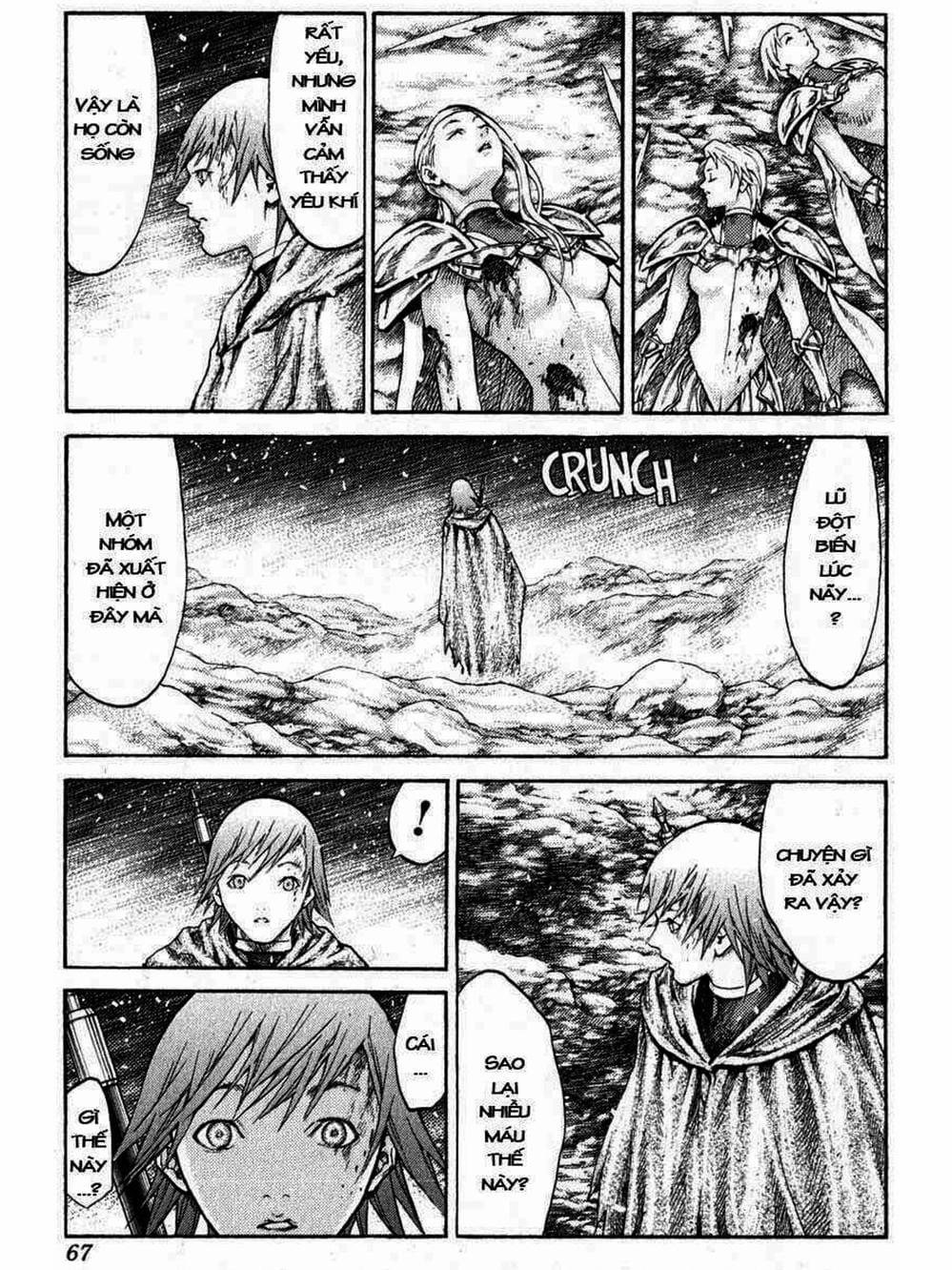 Truyện Tranh Claymore Mắt Bạc trang 4