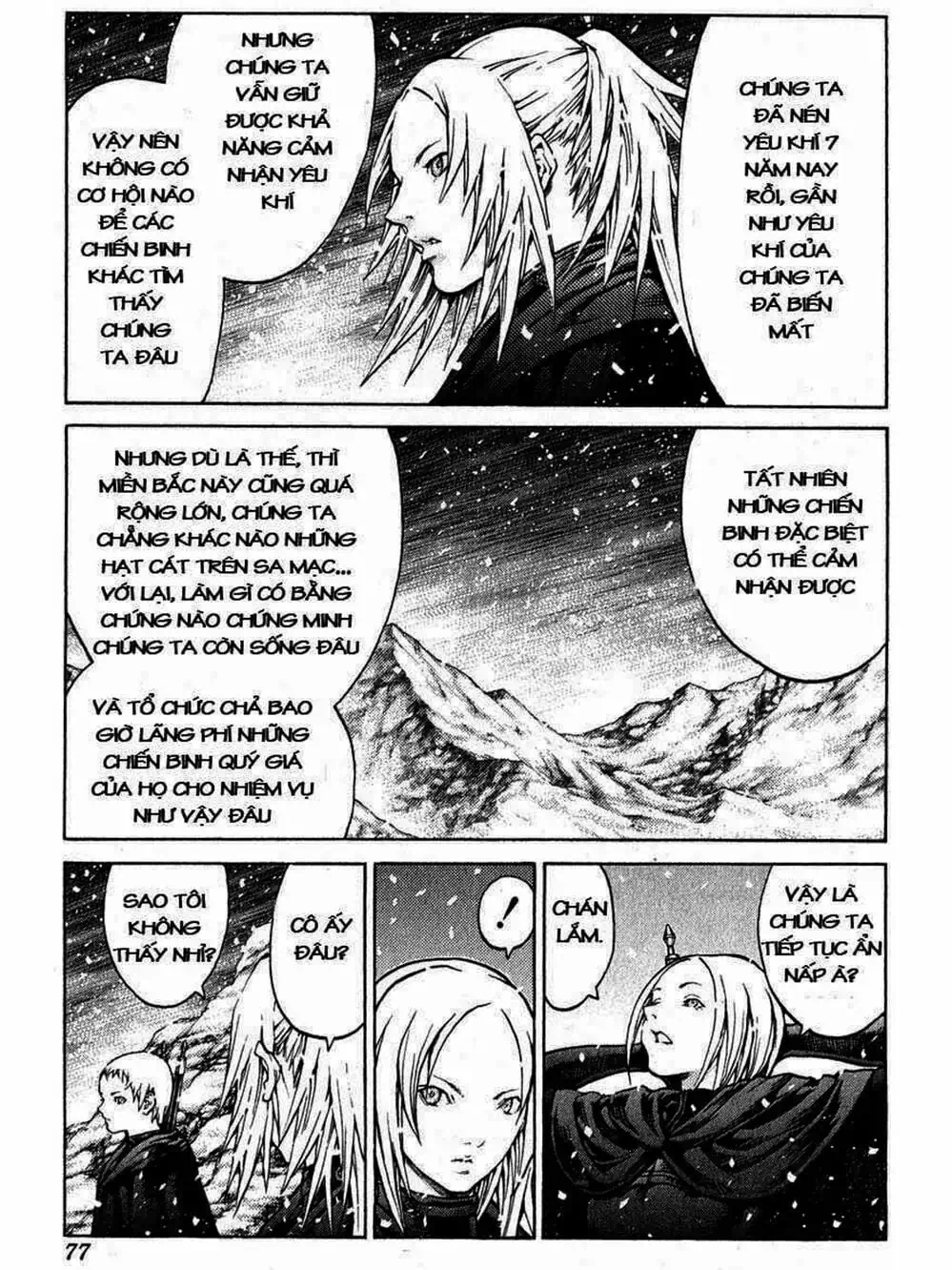 Truyện Tranh Claymore Mắt Bạc trang 4