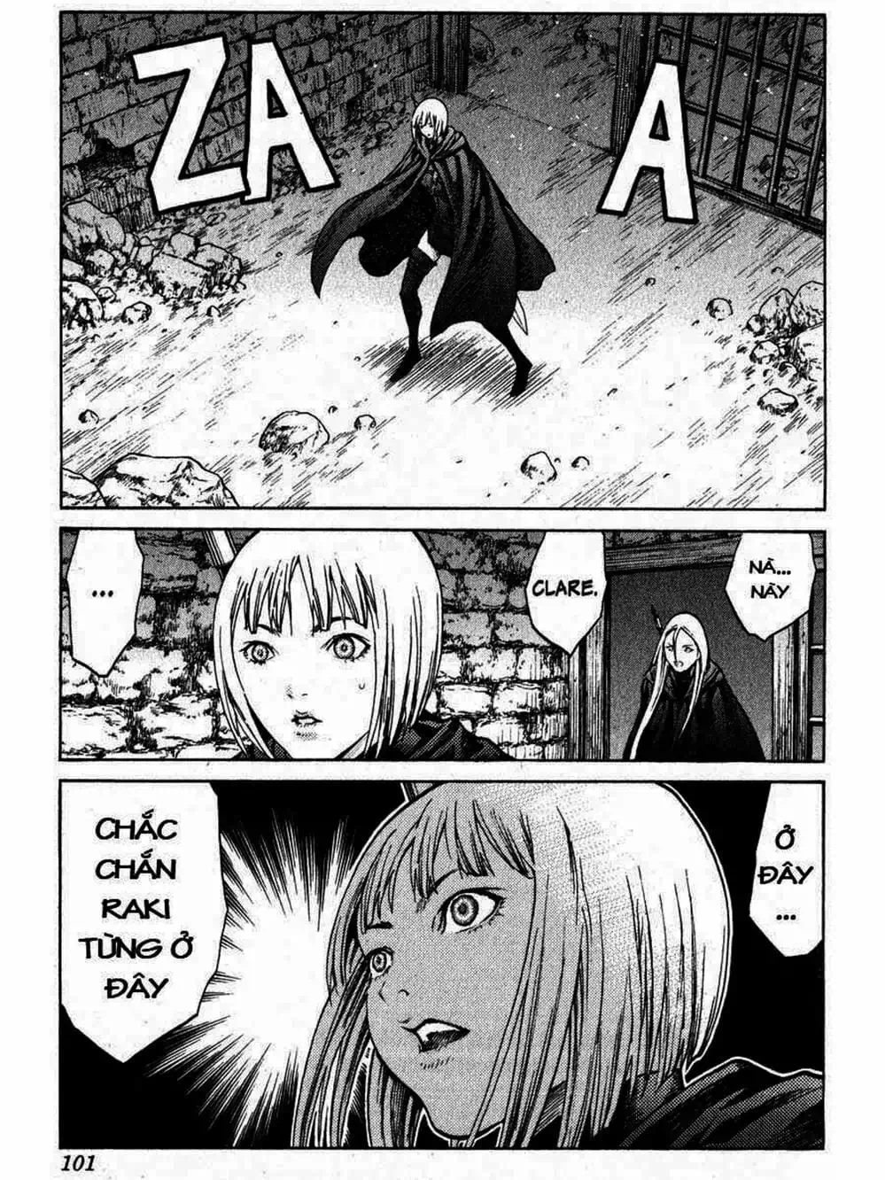 Truyện Tranh Claymore Mắt Bạc trang 4