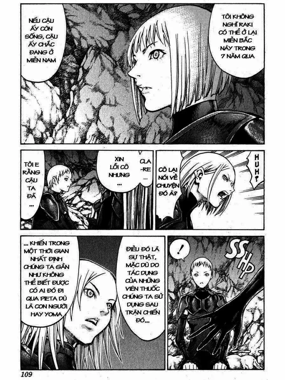 Truyện Tranh Claymore Mắt Bạc trang 4