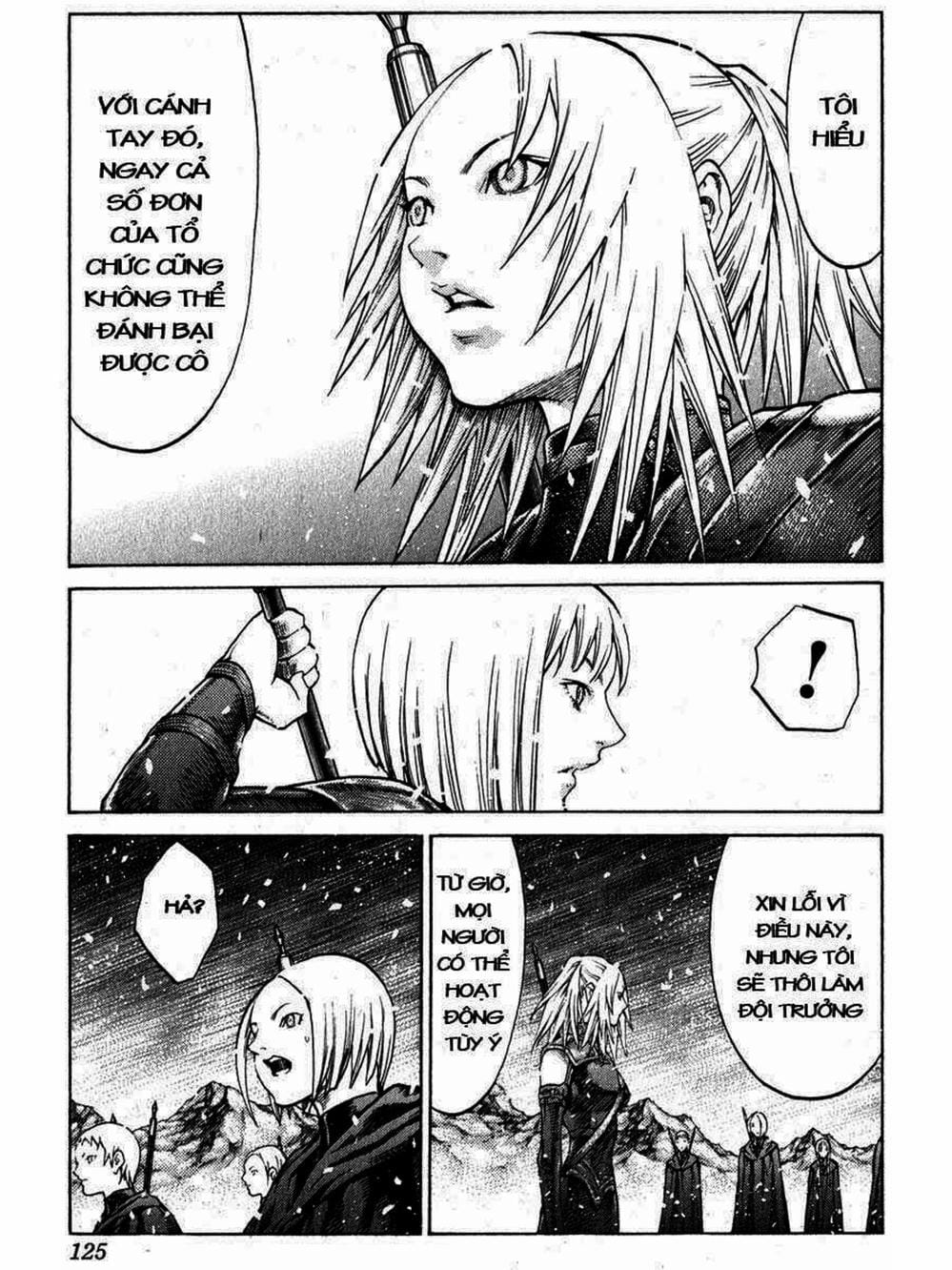 Truyện Tranh Claymore Mắt Bạc trang 4