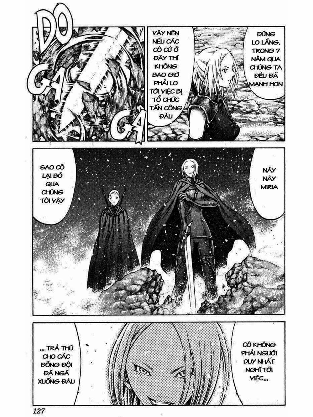 Truyện Tranh Claymore Mắt Bạc trang 4