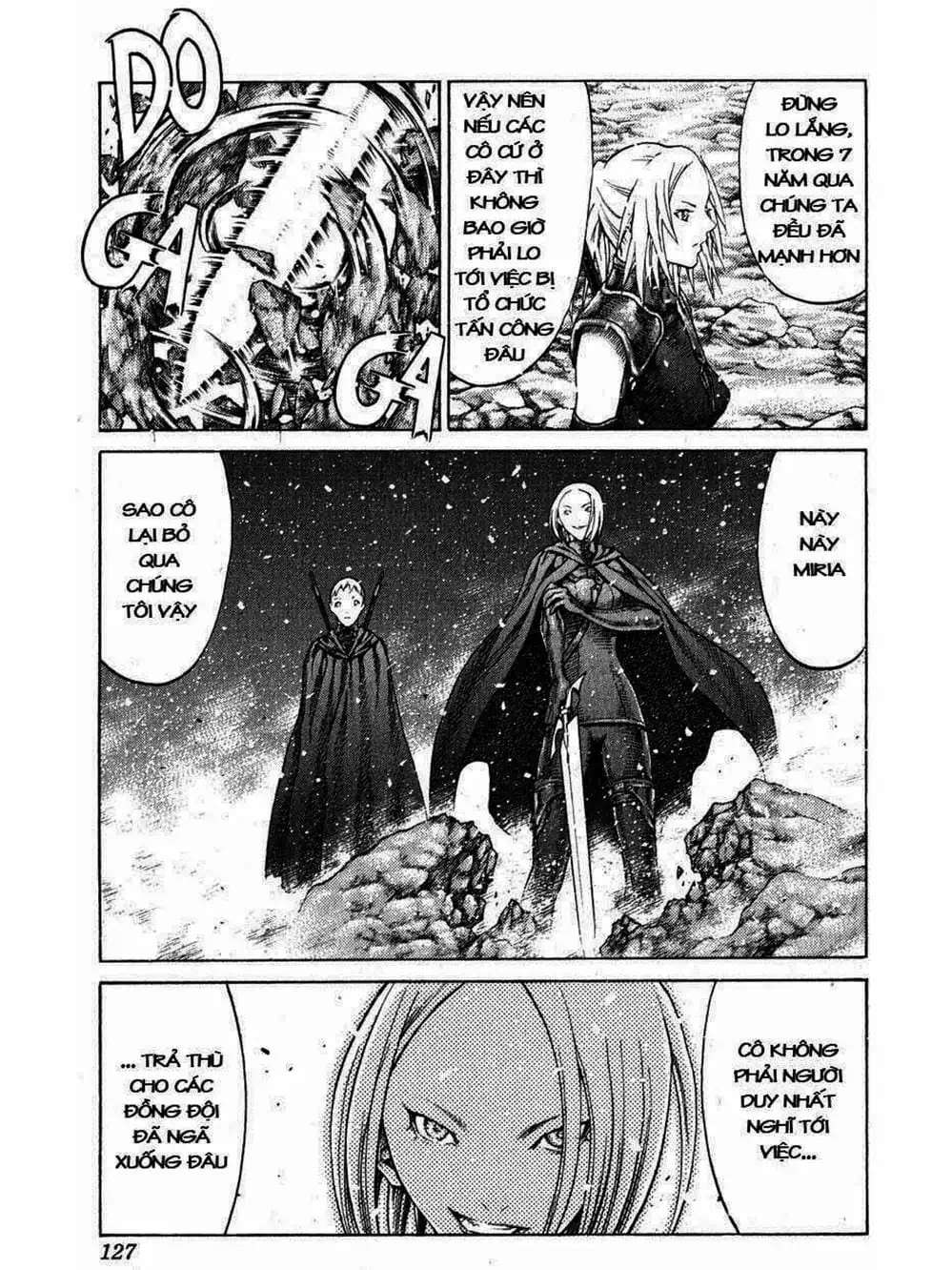 Truyện Tranh Claymore Mắt Bạc trang 4