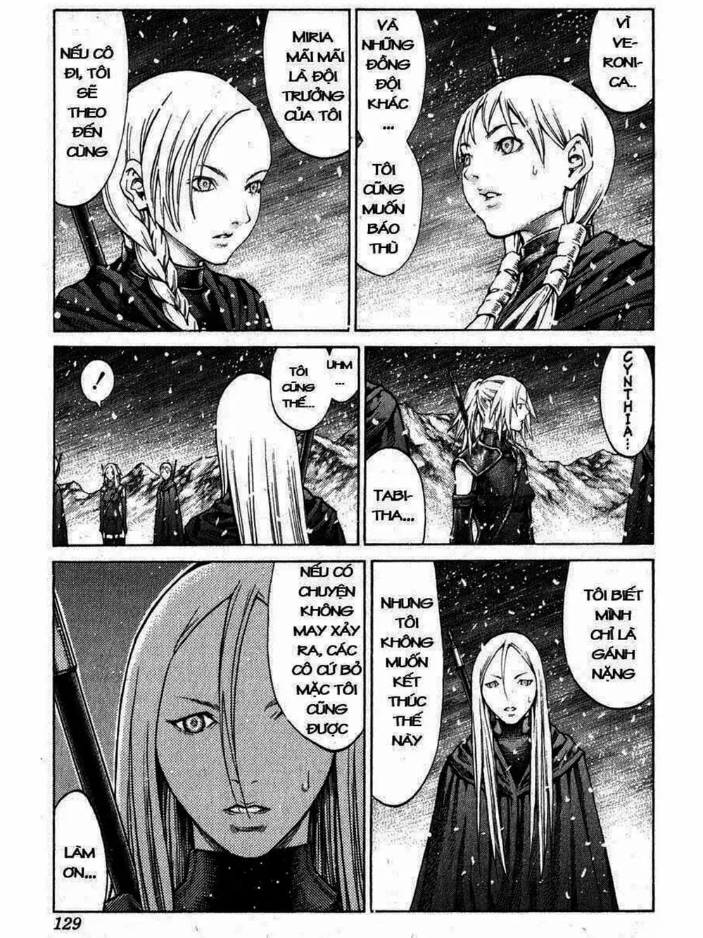 Truyện Tranh Claymore Mắt Bạc trang 4