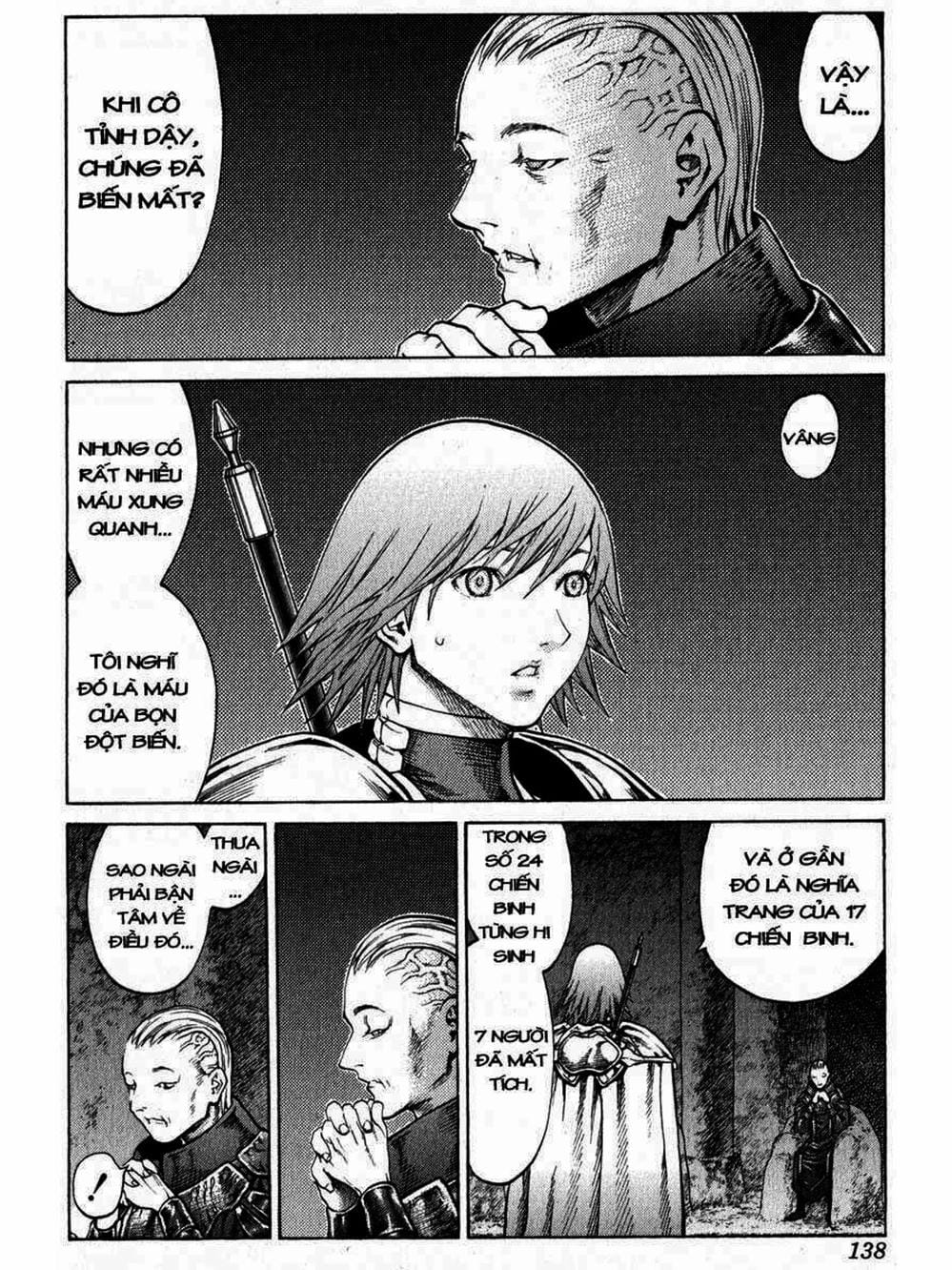 Truyện Tranh Claymore Mắt Bạc trang 4