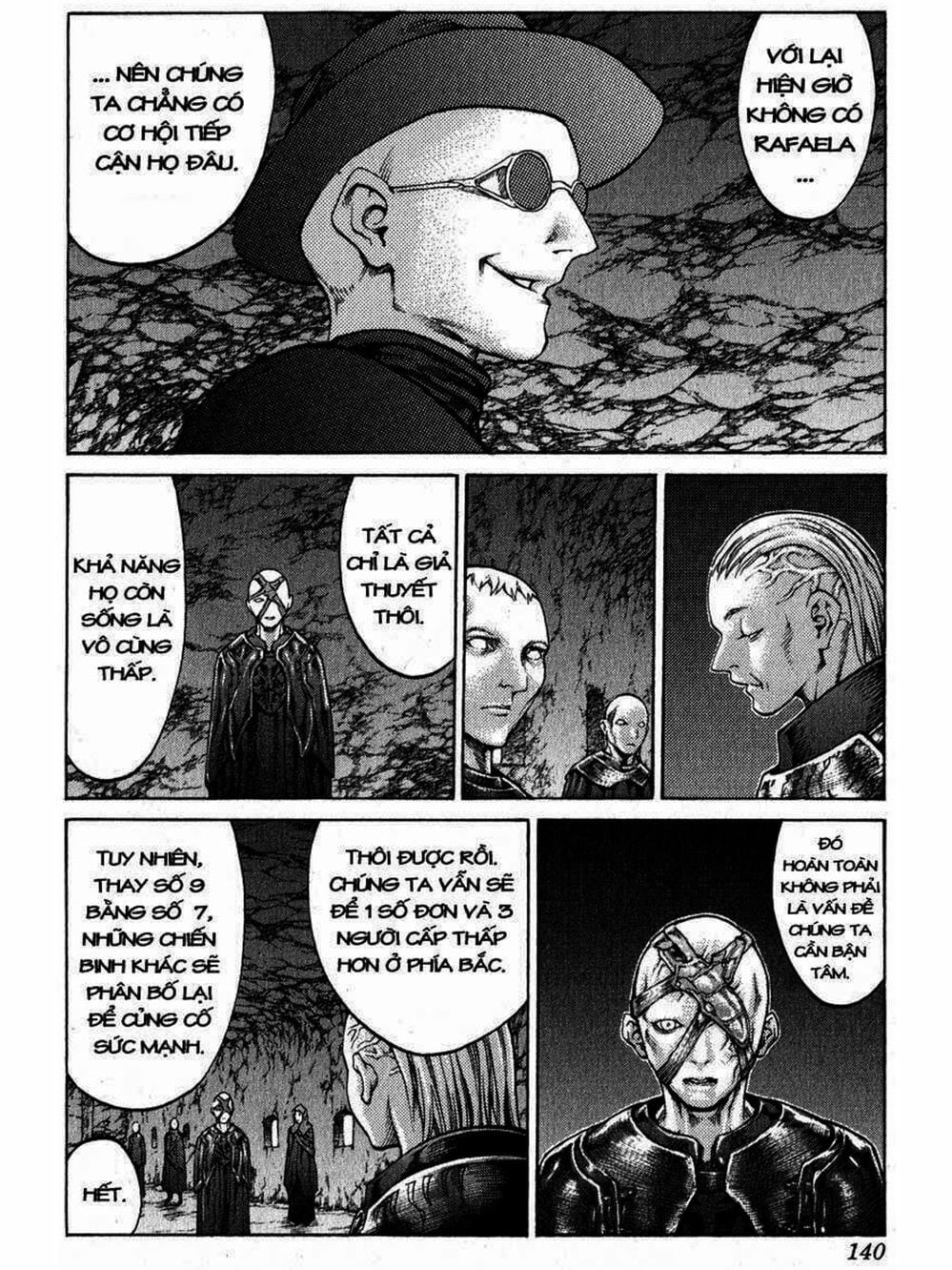 Truyện Tranh Claymore Mắt Bạc trang 4