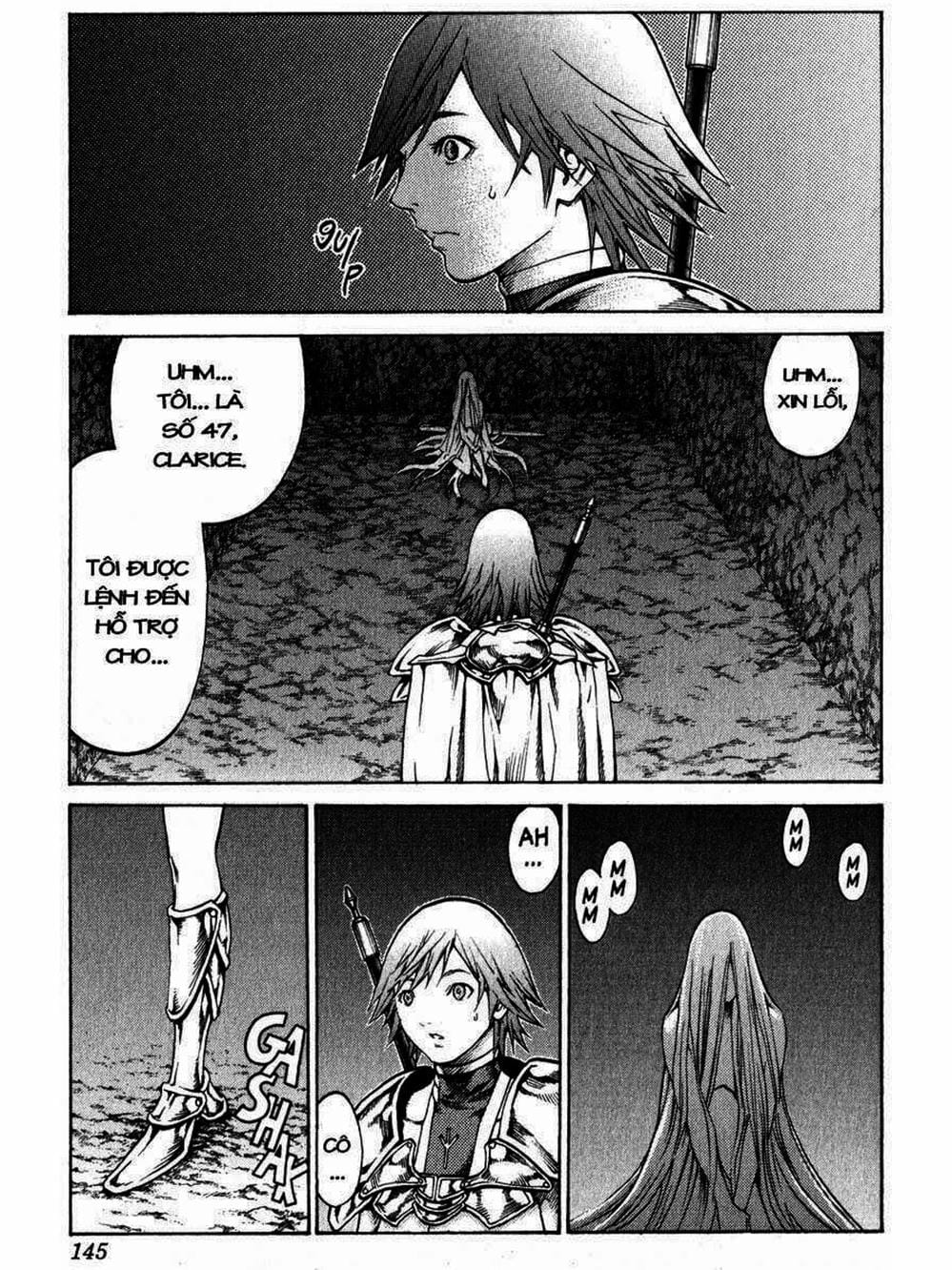 Truyện Tranh Claymore Mắt Bạc trang 4