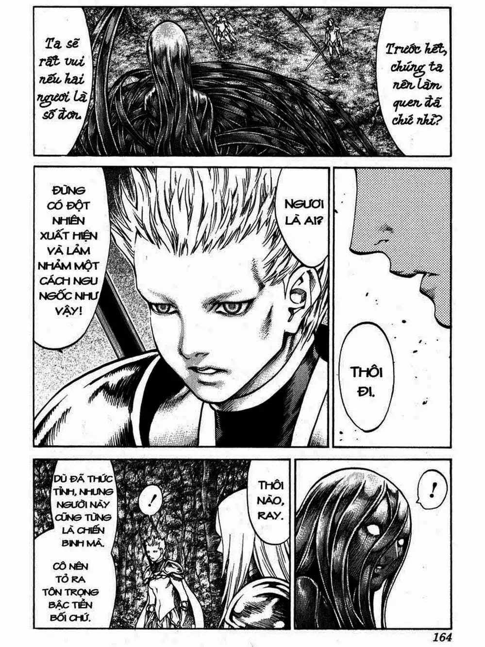 Truyện Tranh Claymore Mắt Bạc trang 4